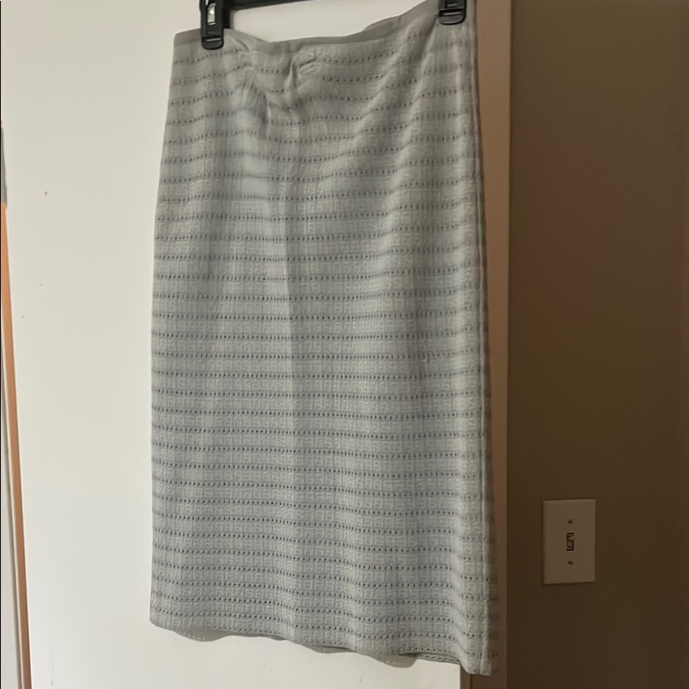 Fendi logo Gray Skirt